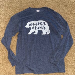 Mama bear long sleeve tee